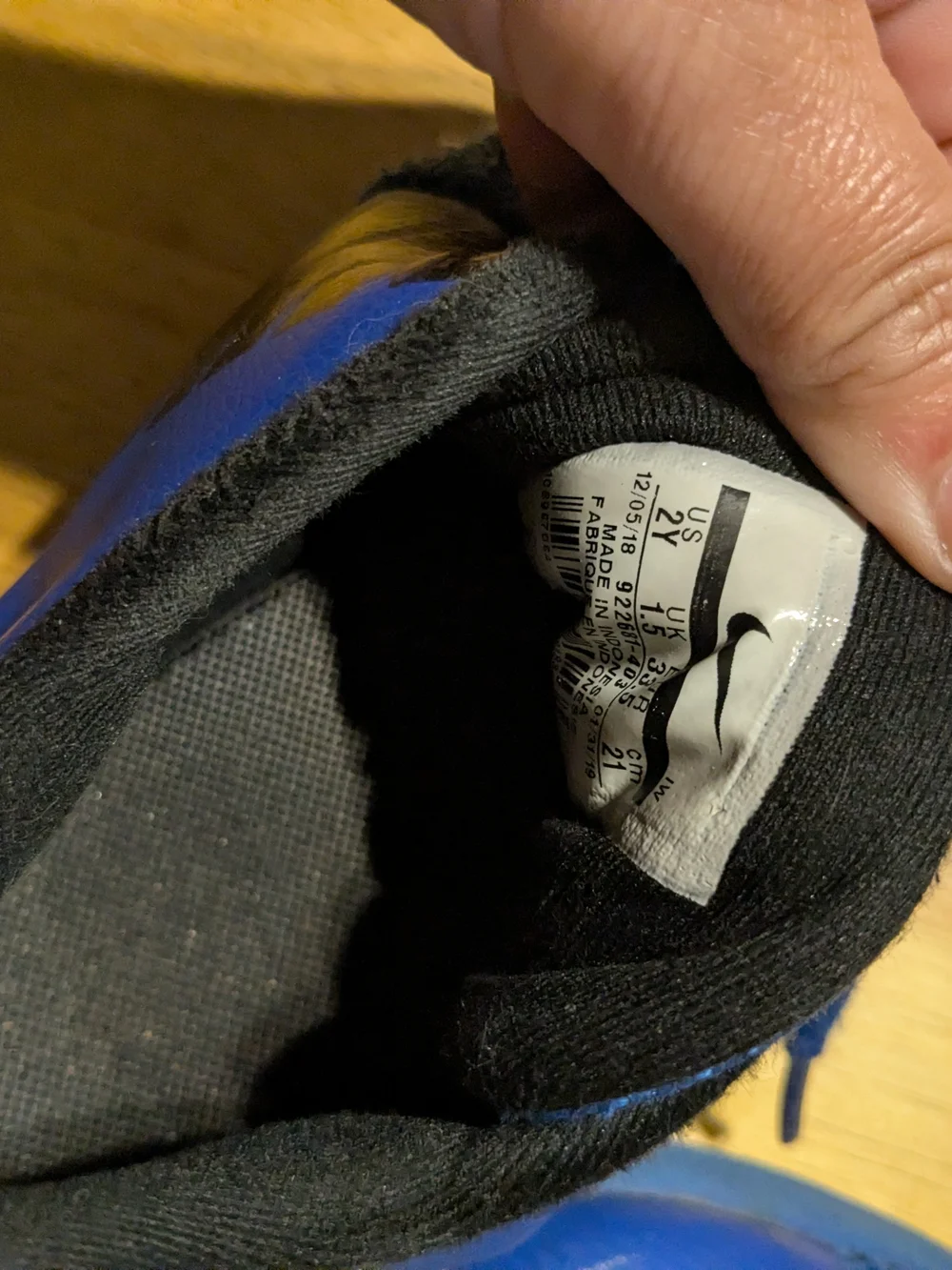 Nike Kids' Blue Athletic Sneakers